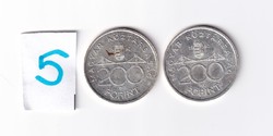 200 Forint 1992 2 db egyben 05