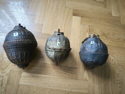 Antik Szecessziós öntöttvas díszes làmpa súlyok, lehet vàlasztani.