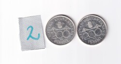 200 Forint 1992 2 db egyben 02