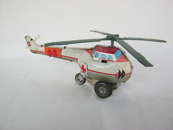 Mentő helikopter lendkerekes lemezjáték