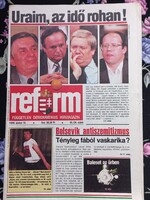 Reform / Független Demokratikus Hírmagazin / 1990. június 15.