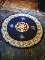 Kör alakú kínai szőnyeg 128 cm