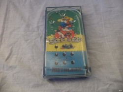 Metalbox flipper retro trafik játék. (4052)