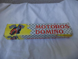 Motoros dominó, retro trafik játék (2438)
