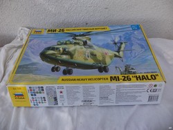 MI-26 Halo helikopter makett, Zvezda 1-72 (2935)