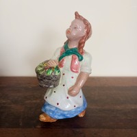 H.Rahmer Mária Kerámia Figura Hibátlan 24cm