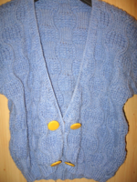 GYÖNYÖRŰ VINTAGE NŐI KÉZZEL KÖTÖTT KARDIGÁN