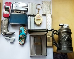 Zenith,Collibri,Pora,Opál,Ronson, stb retro  14 darab öngyújtó