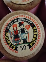 Cimkés varrócérna fa spulnin