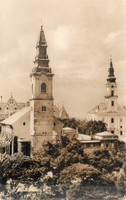 570 --- Futott képeslap   Kecskemét - látkép