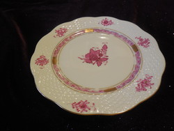 Herendi , apponyi purpur  tányér  18,8 cm