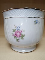 Hollóházi porcelán kaspó