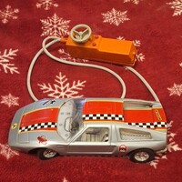 Elemes távirányítós Sport Mercedes autó, 24 cm, 1970-ből, első tulajdonostól