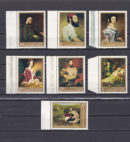 1967. Festmények (II.) - postatiszta magyar bélyeg sor (tab-kedvelőknek)