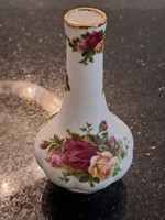 Royal Albert old country roses angol porcelán váza 13 cm