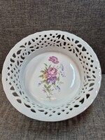 Hollóházi Hajnalka mintás áttört kínáló