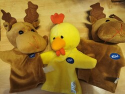 Bábok 004.  (Kézbábok, Tibi) - Puppets 004.  (Hand puppets,Tibi)