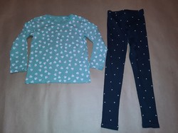 122 kislány hosszú ujjú felső és leggings, Alkudható