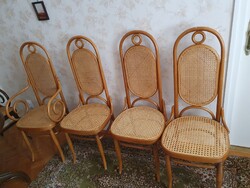 Rattan Thonett jellegű 4 db szék