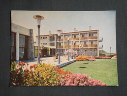 Képeslap,Balatonszéplak,Nehézipari minisztérium üdülő látkép,részlet, 1965-