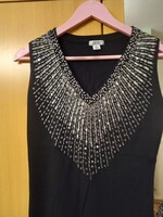 M Nöi Glitteses  Fekete Felsö Top