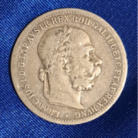 1898. Ausztria ezüst  I. Ferencz József 1 korona (225)