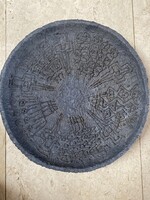Sarkadi nagy samot, kerámia tál 40cm