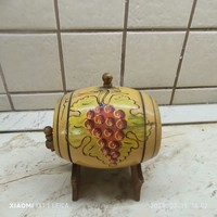 Retro fa hordó, emléktárgy eladó!