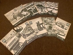 Autó-motor magazinok.