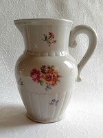 Kőbányai porcelán vizes kancsó 1954-57 18 cm