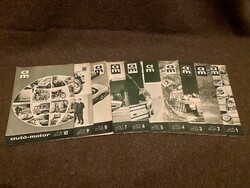 Eladó autó-motor magazinok.