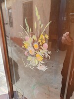 Gyönyörű Angol Mahagóni sarokvitrin.