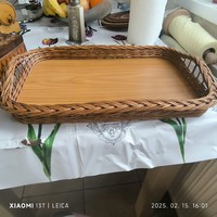 Retro fa fonott tálca, kínáló eladó!