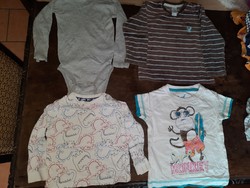 80-86 fiú szett,  body,  hosszúujjú felső, póló,  Alkudható