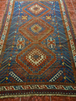 Antik KAUKÁZUSI szőnyeg, 205x137 cm