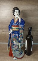 Antik japán porcelán szobor(Meiji period) 48cm.