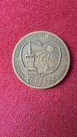 Kisvárda (Tóth Sándor 1933-2019 bronz emlékérem.) 42 mm.