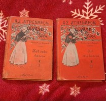 Két szív harcza, regény két kötetben. Írta: Beniczkyné-Bajza Lenke, Budapest,  1898. Athenaeum