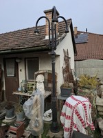 Öntöttvas kandelláber,lámpaoszlop