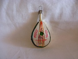 RÉGI ÜVEG KARÁCSONYFADÍSZ - MANDOLIN!