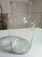Nagy méretű huta üveg(5l.)