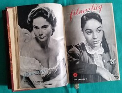 1959-1960 kétévad Filmvilág folyóirat két kötetben - Régi Újság, Régi nagy Színészek