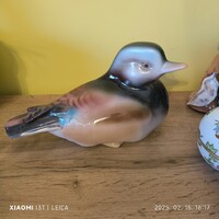 Hollóházi porcelán szobor eladó! Hollóházi porcelán kacsa eladó!