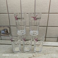 BRANCA & COLA pohár 5 db  eladó!