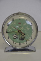 Vintage pandás ébresztőóra A138