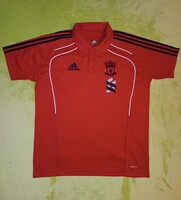 L-es vintage adidas Liverpool FC (2010/12) tréning galléros mez póló