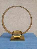 Art Deco arany színű asztali gyertyatartó. Alkudható.