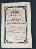 Magyar Korona Országai Államadóssági Kötvény 1000 Forintról Aranyban