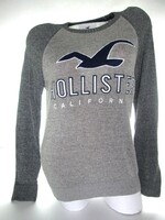 EREDETI HOLLISTER (XS / S) CSINOS NŐI HOSSZÚ UJJÚ FELSŐ