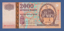 2000 Forint 2000 MM Magyar Millennium